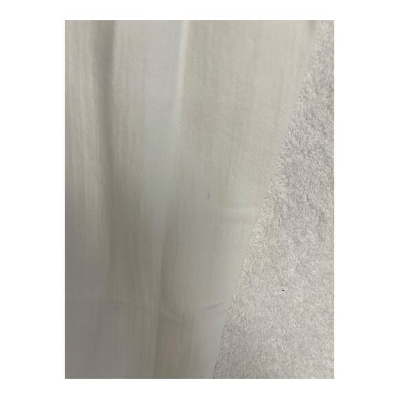 NWT Madewell Mid Rise Flare Crop Jeans Women's Size 28T White Denim - Picture 11 of 11